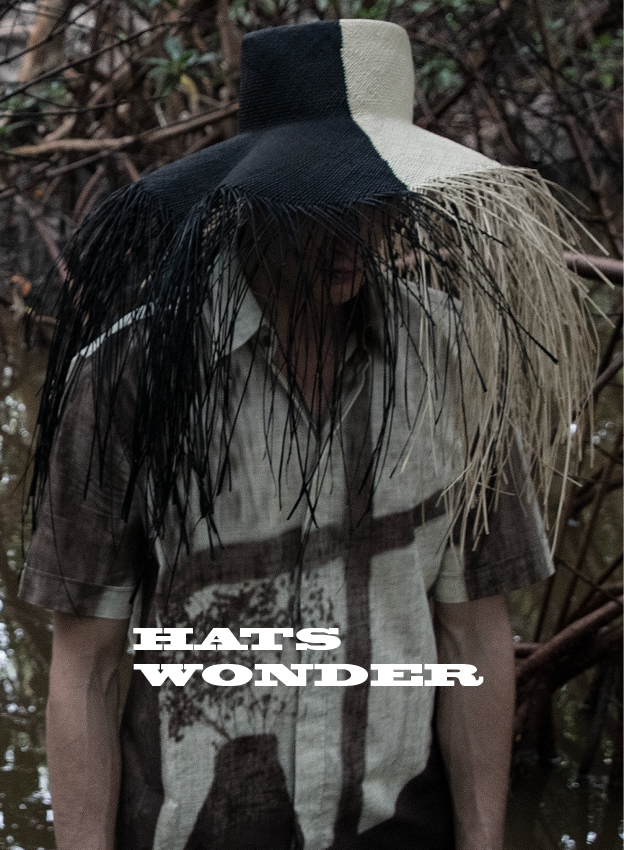 HATS WONDER BY SERGIO DELGADO PHOTOGRAPHED BY MILAN VUKMIROVIC