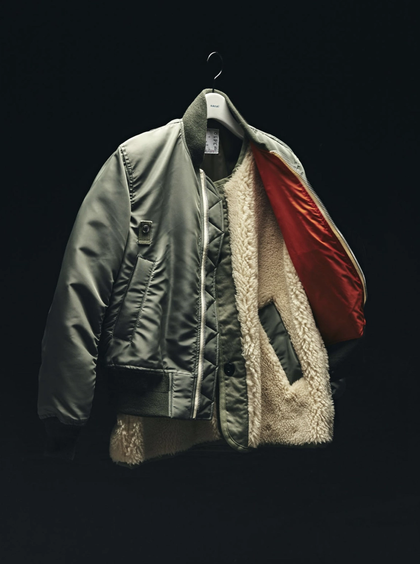 Sacai Nylon Twill Blouson