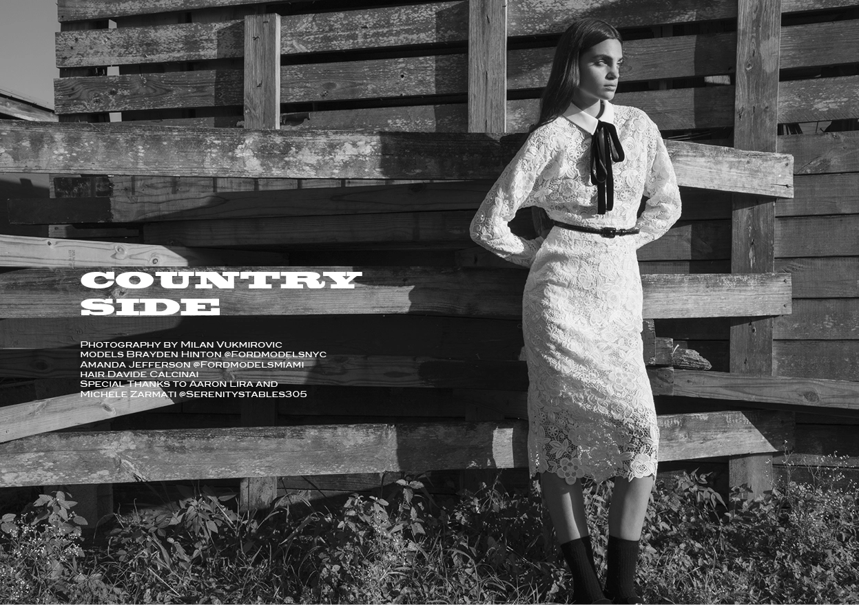 Ports A/W 2025 Fashion Special ''Country Side'' photographed by Milan Vukmirovic