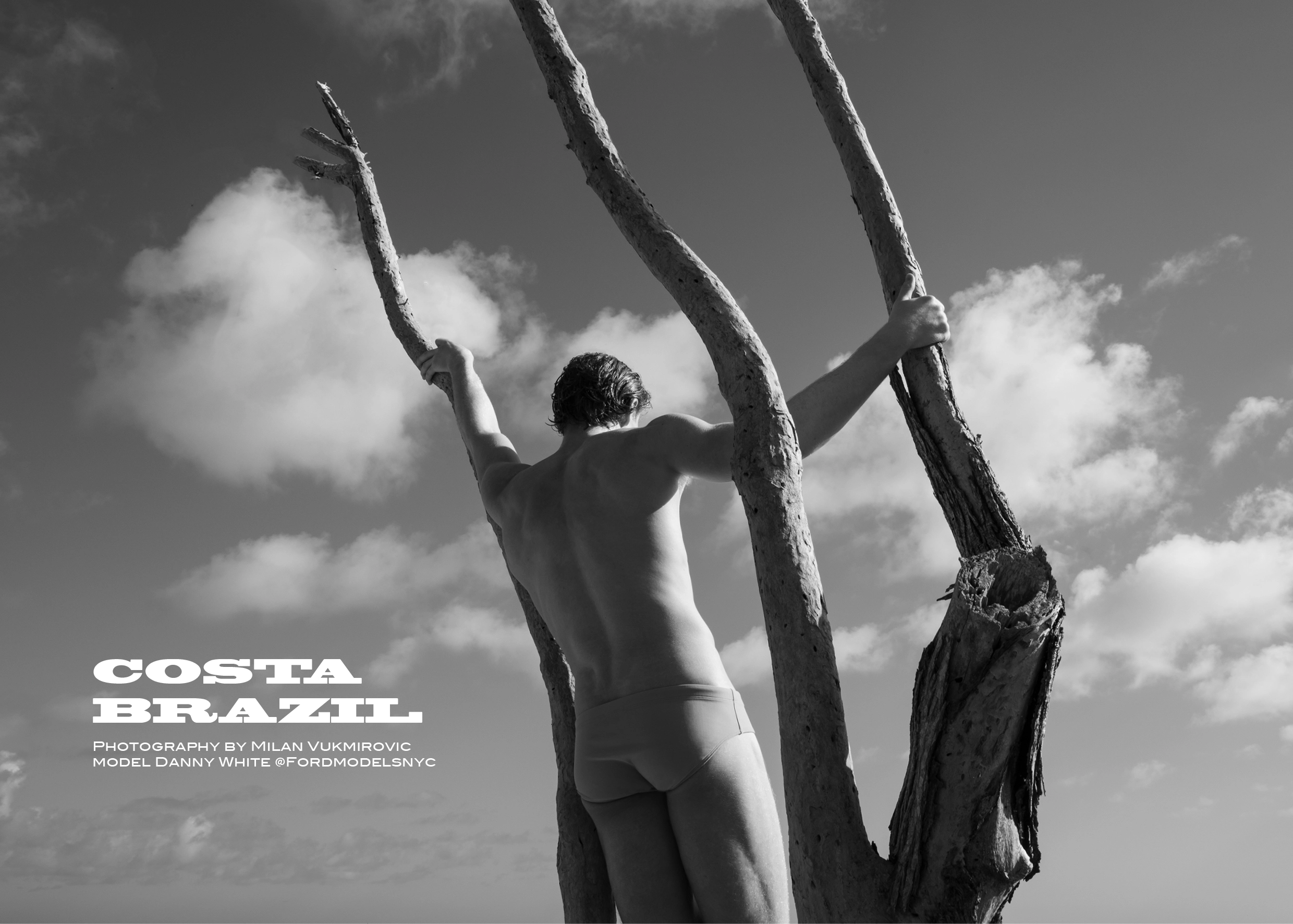 Costa Brazil a Beauty Fashion Special Photographed by Milan Vukmirovic with Model Danny White